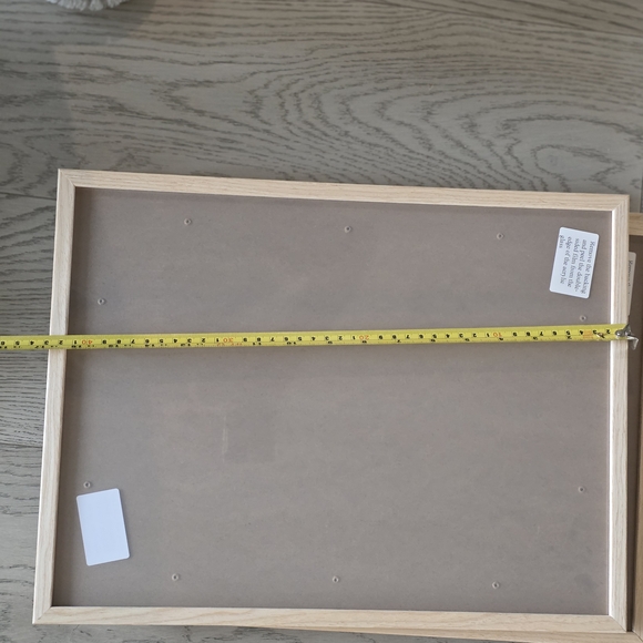 Set of Three Wooden Picture Frames - Picture 3 of 4